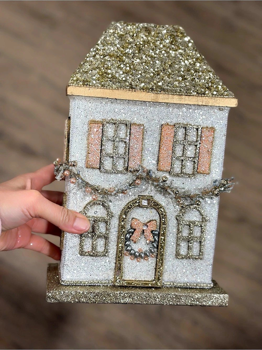 Glitter Holiday House Decor